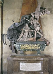 Graf van Jean Baptiste Joseph Languet de Gergy (1675-1750) voltooid in 1753, 1757